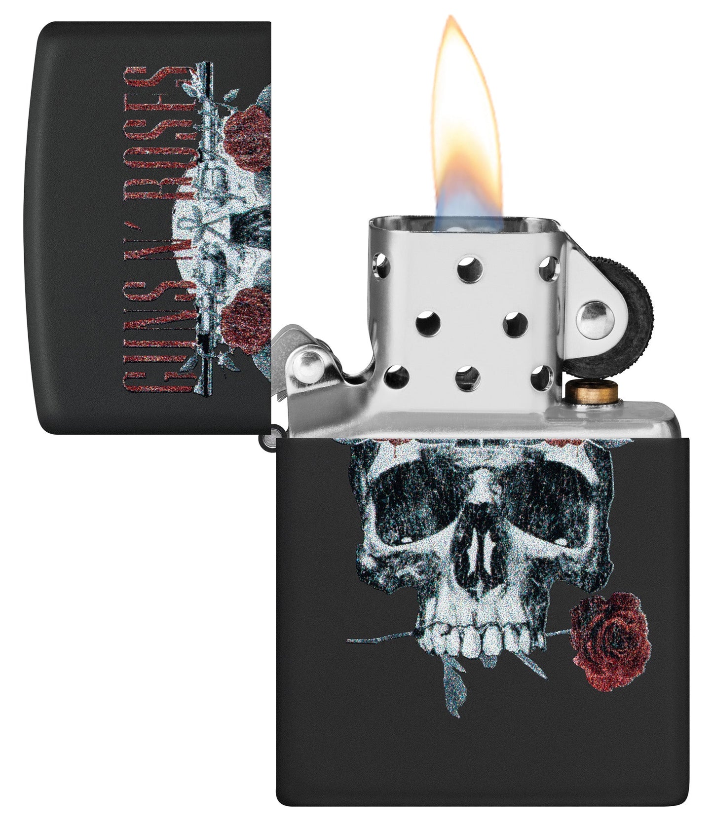 Diseño Flower Skull de Guns N’ Roses