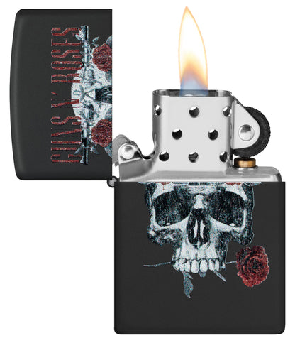 Diseño Flower Skull de Guns N’ Roses
