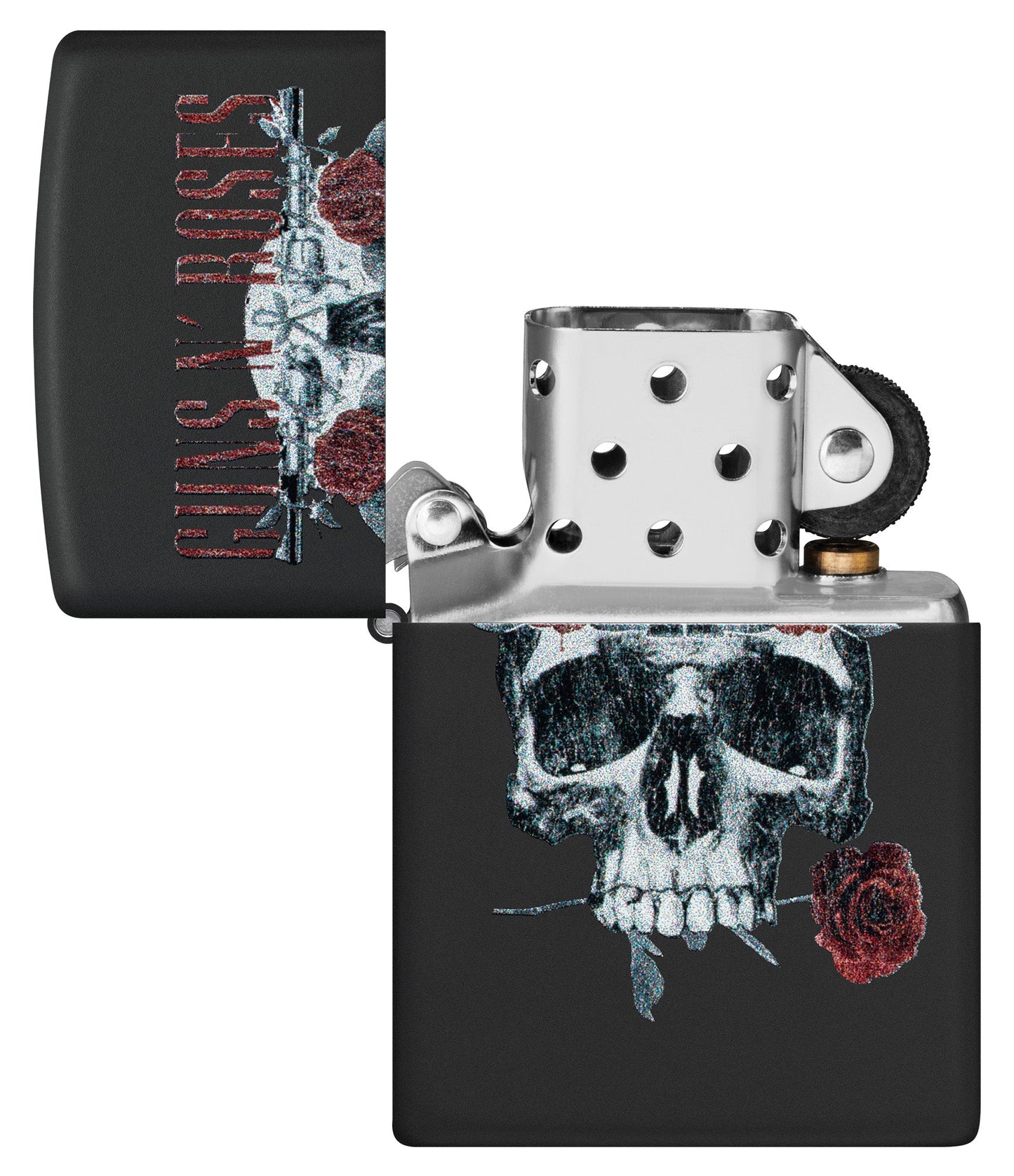 Diseño Flower Skull de Guns N’ Roses