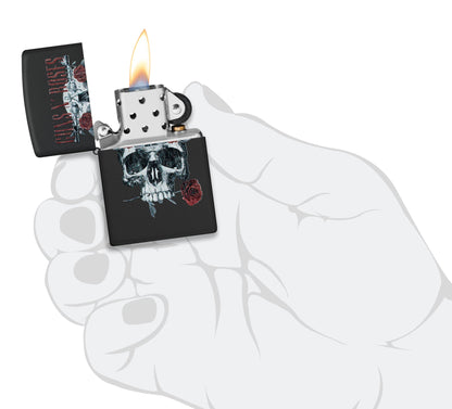 Diseño Flower Skull de Guns N’ Roses