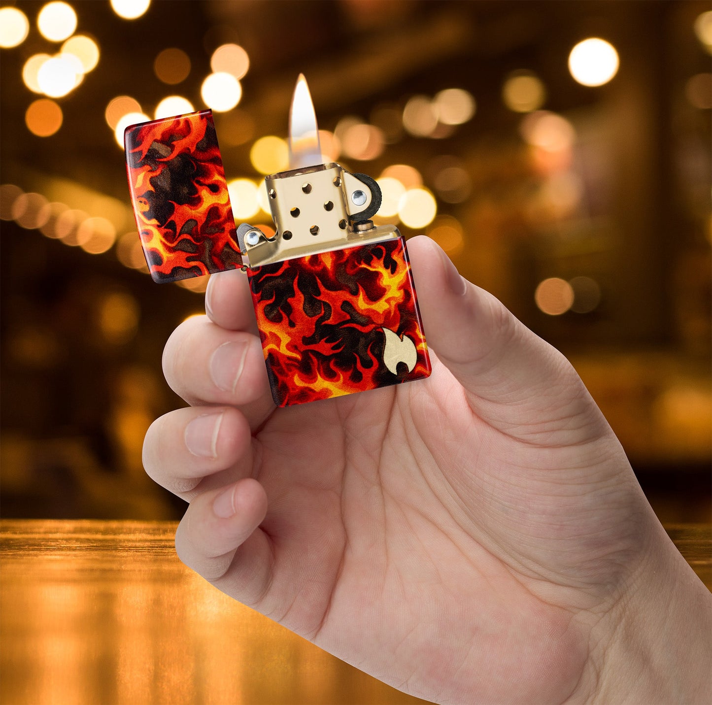 Diseño de infierno de Zippo