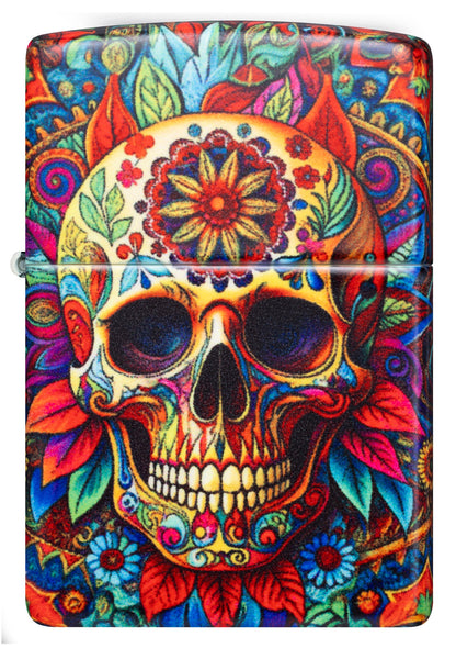 Diseño de calavera del Día de Difuntos
