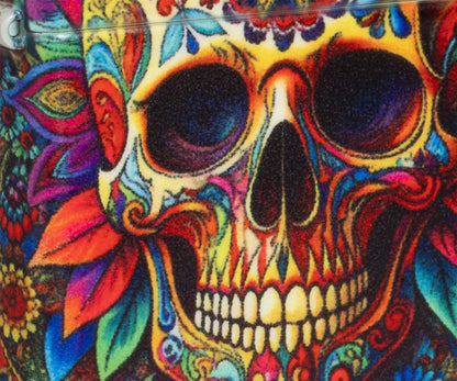 Diseño de calavera del Día de Difuntos