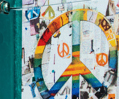 Diseño de collage de la paz