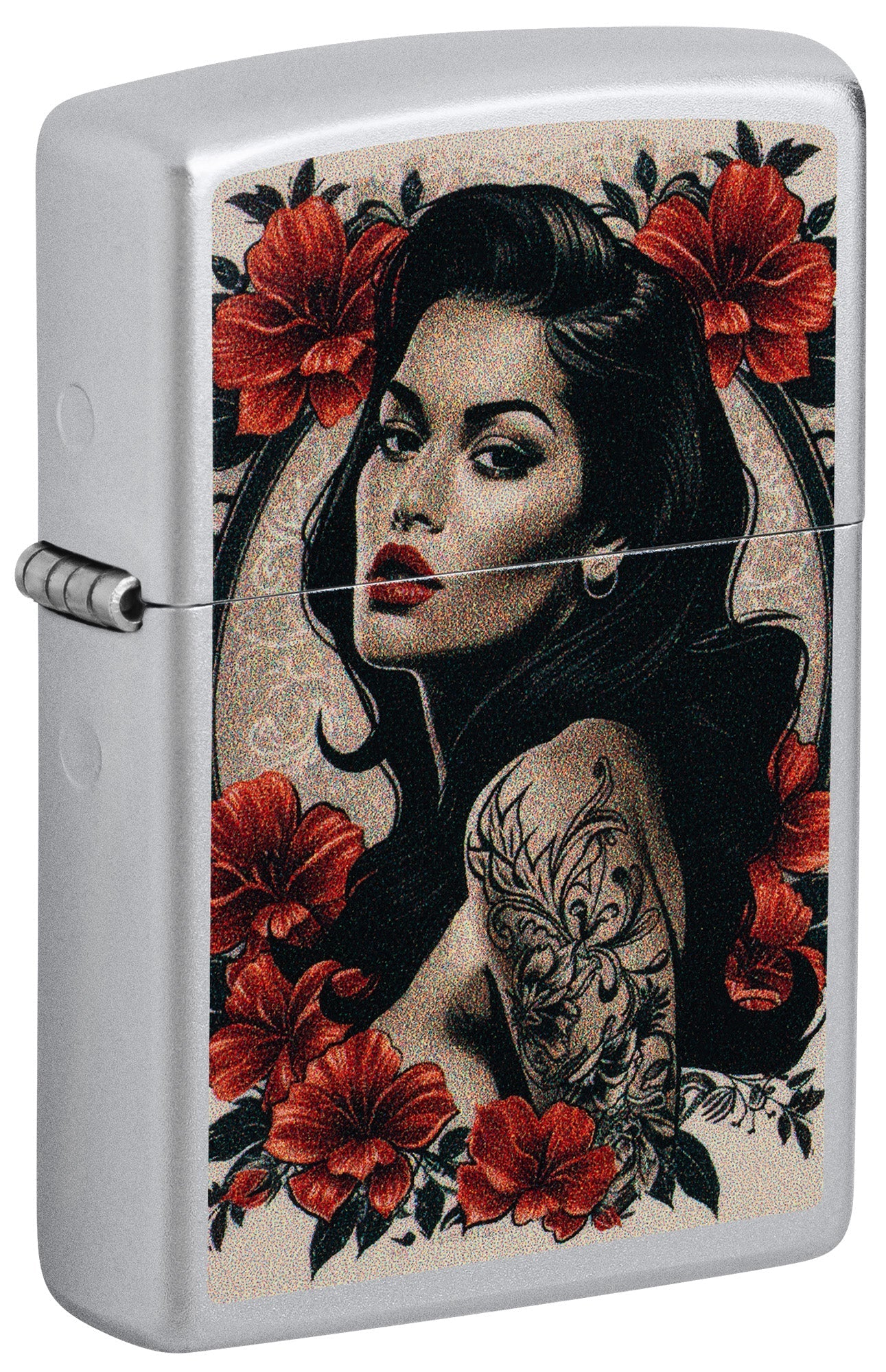 Diseño de tatuaje de pin-up