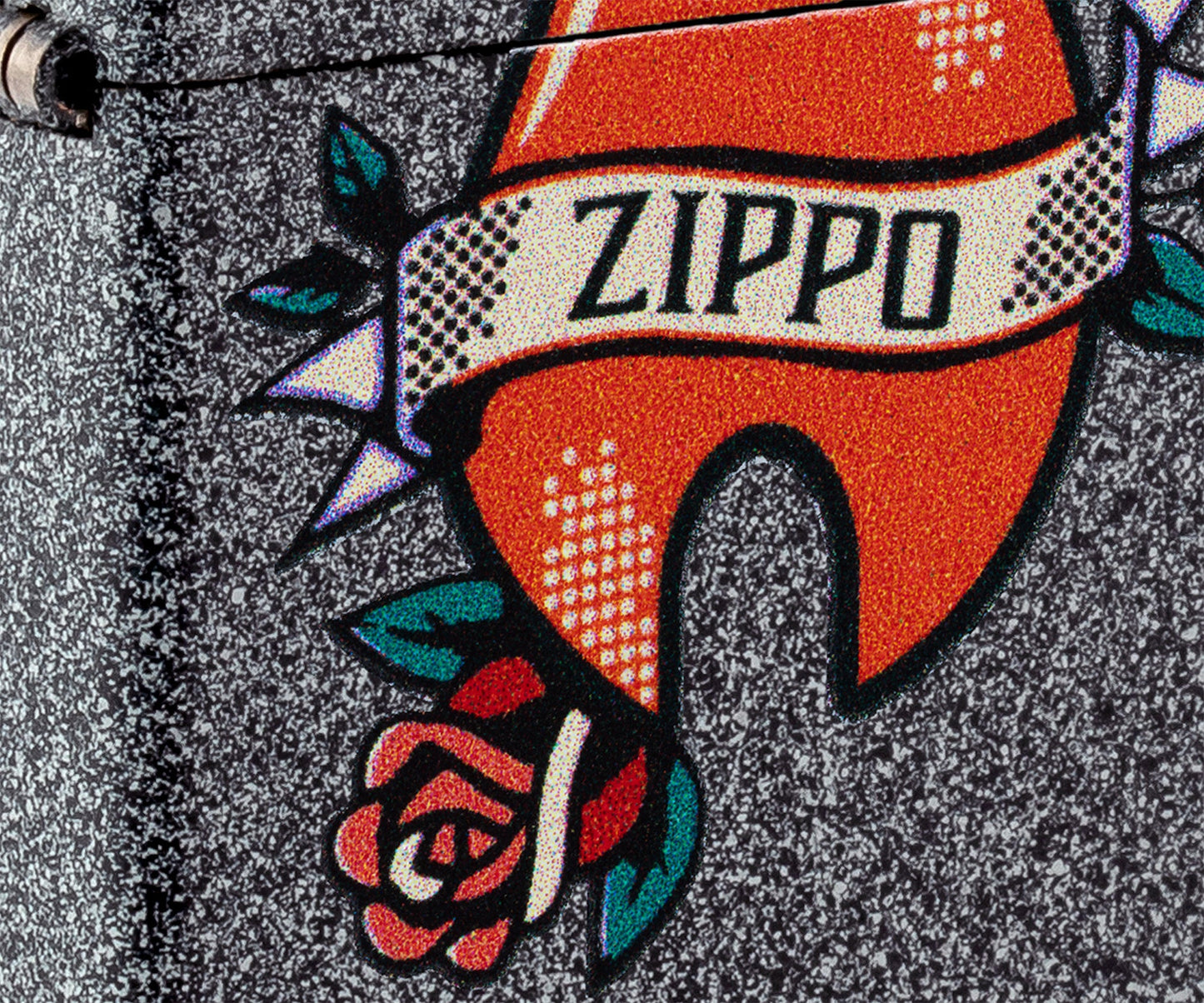 Diseño de tatuaje de la llama de Zippo