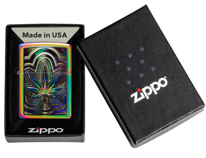 Diseño de hoja hipnótica