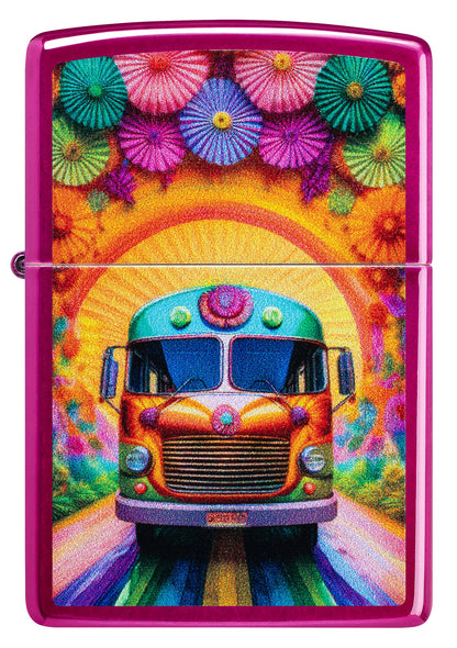 Diseño de autobús festivo