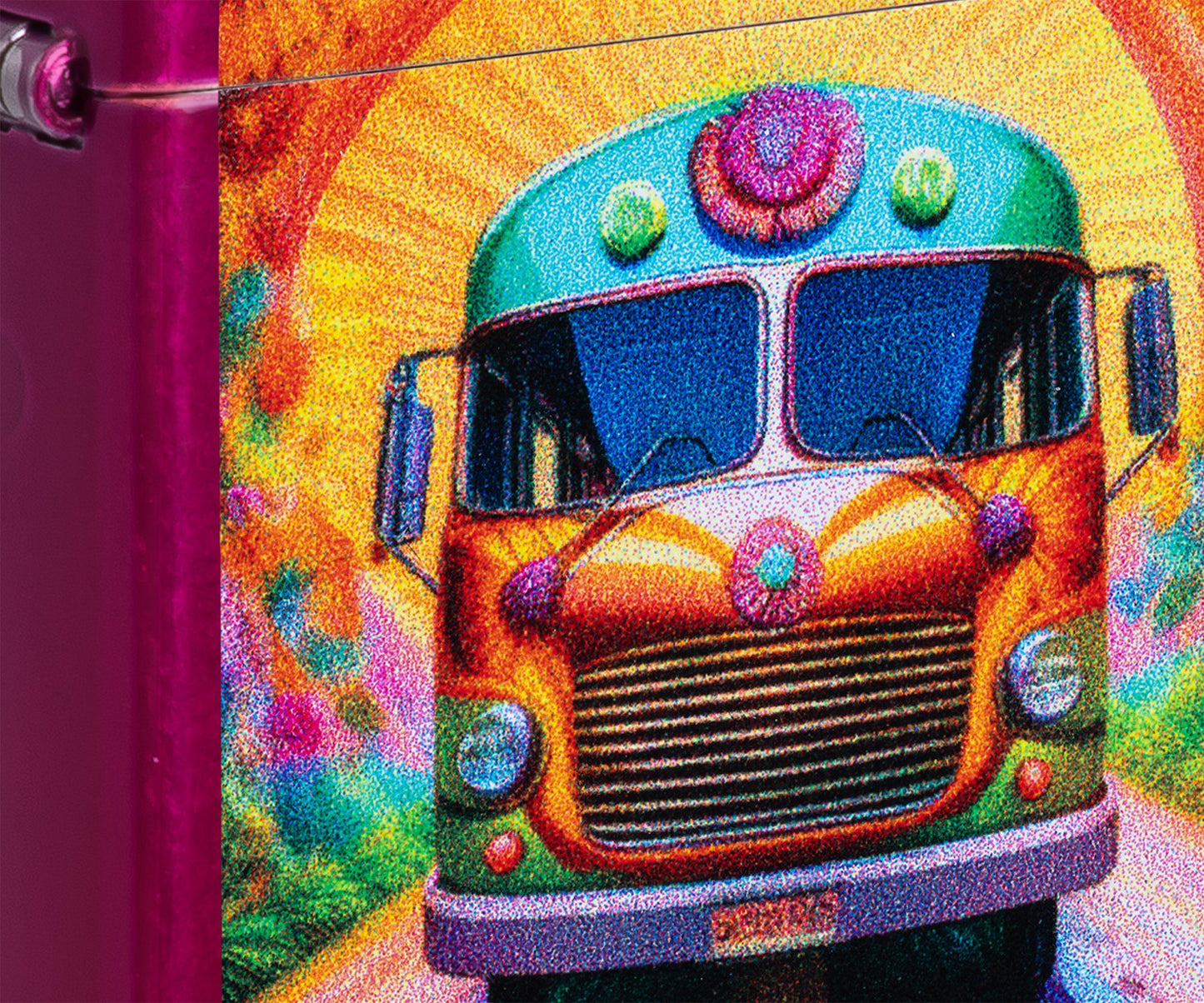 Diseño de autobús festivo
