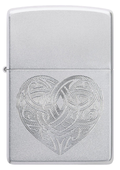 Diseño de corazón entrelazado