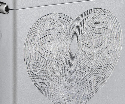 Diseño de corazón entrelazado