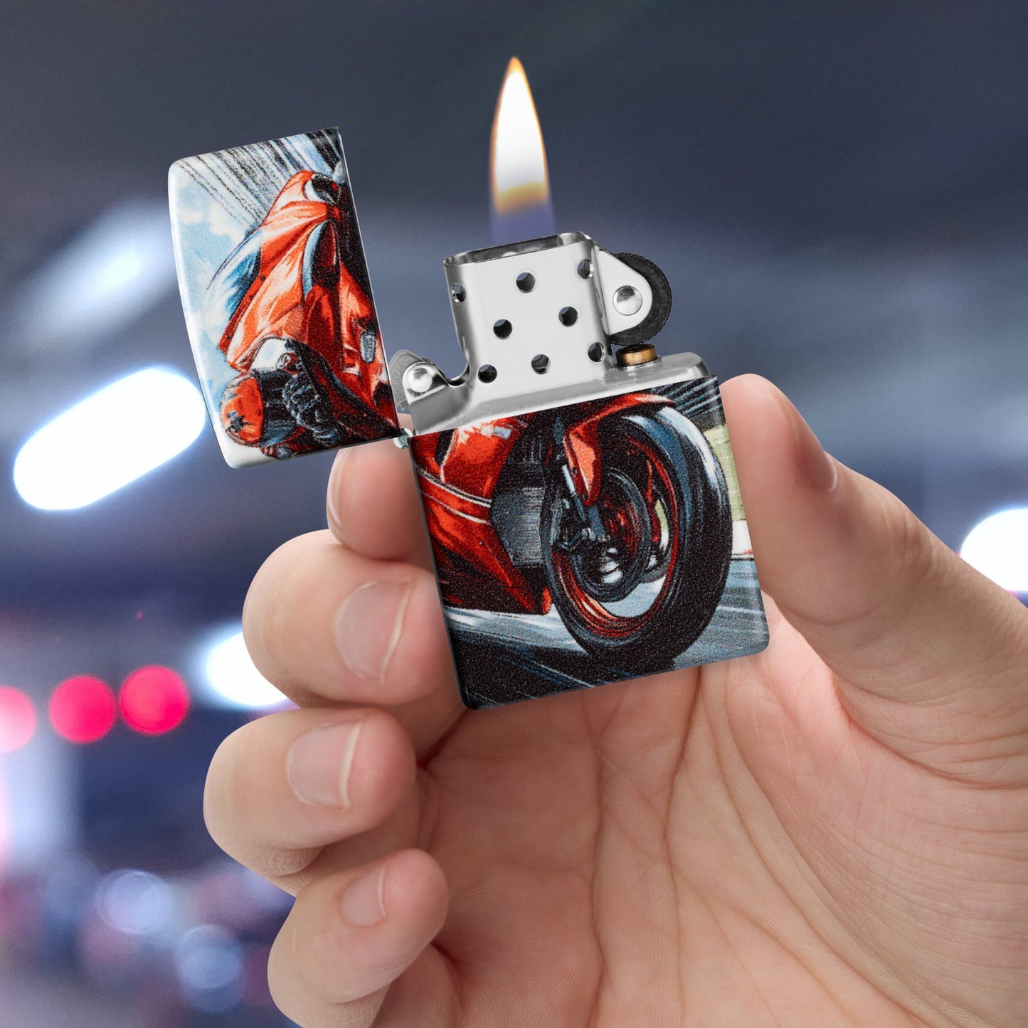 Diseño de motocicleta deportiva