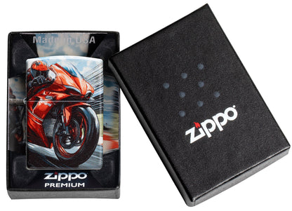 Diseño de motocicleta deportiva