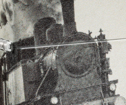 Diseño de tren vintage