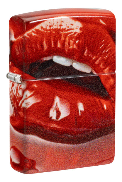 Diseño de labios y cerezas