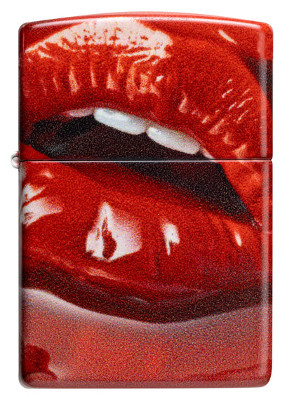 Diseño de labios y cerezas