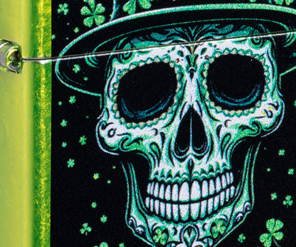 Diseño de calavera de la suerte