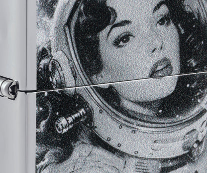 Diseño de astronauta vintage