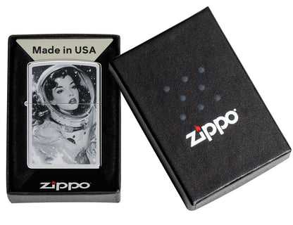 Diseño de astronauta vintage