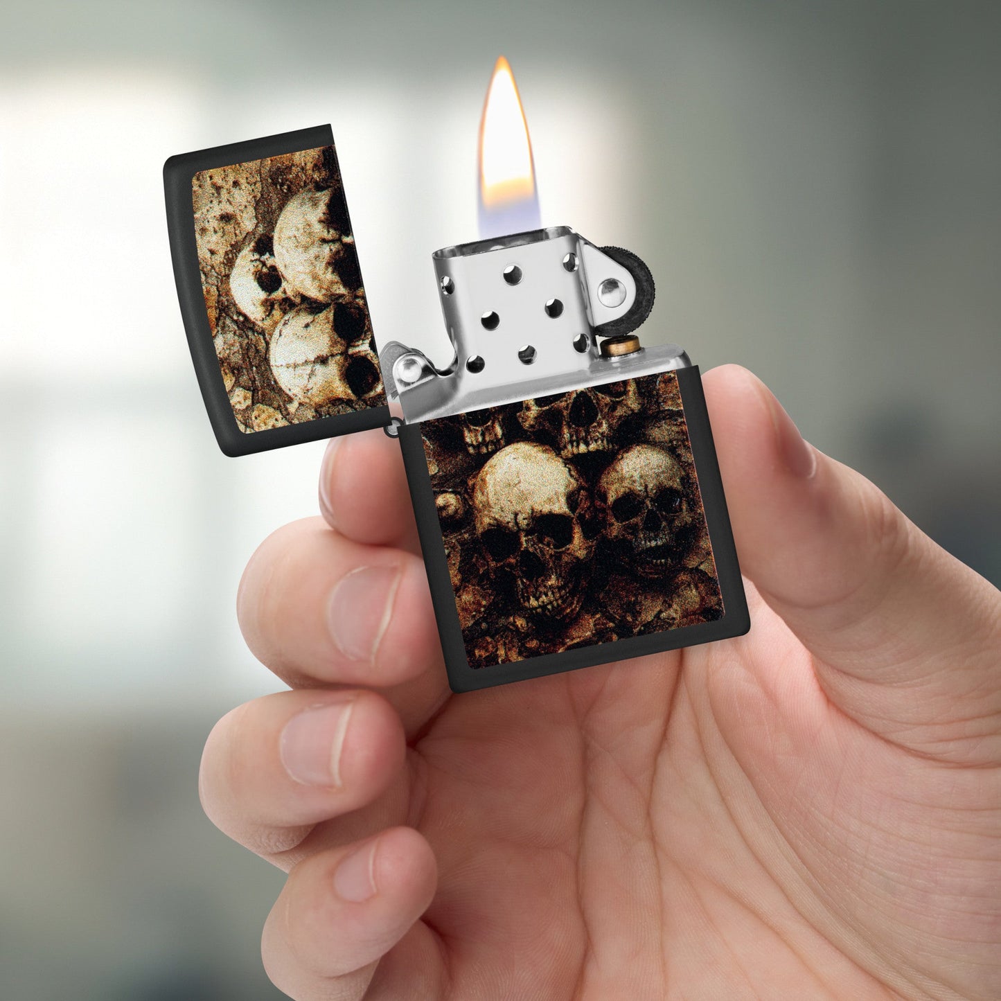 Diseño de fosa de calaveras