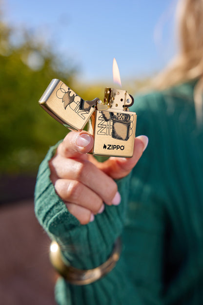 Diseño con imagen de Zippo