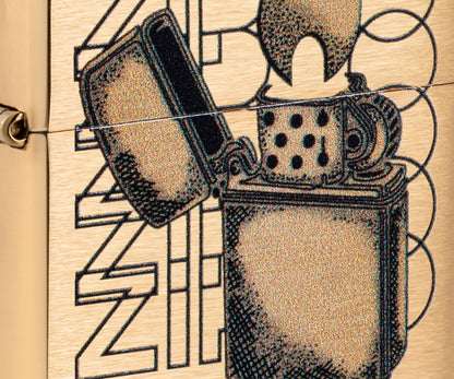 Diseño con imagen de Zippo
