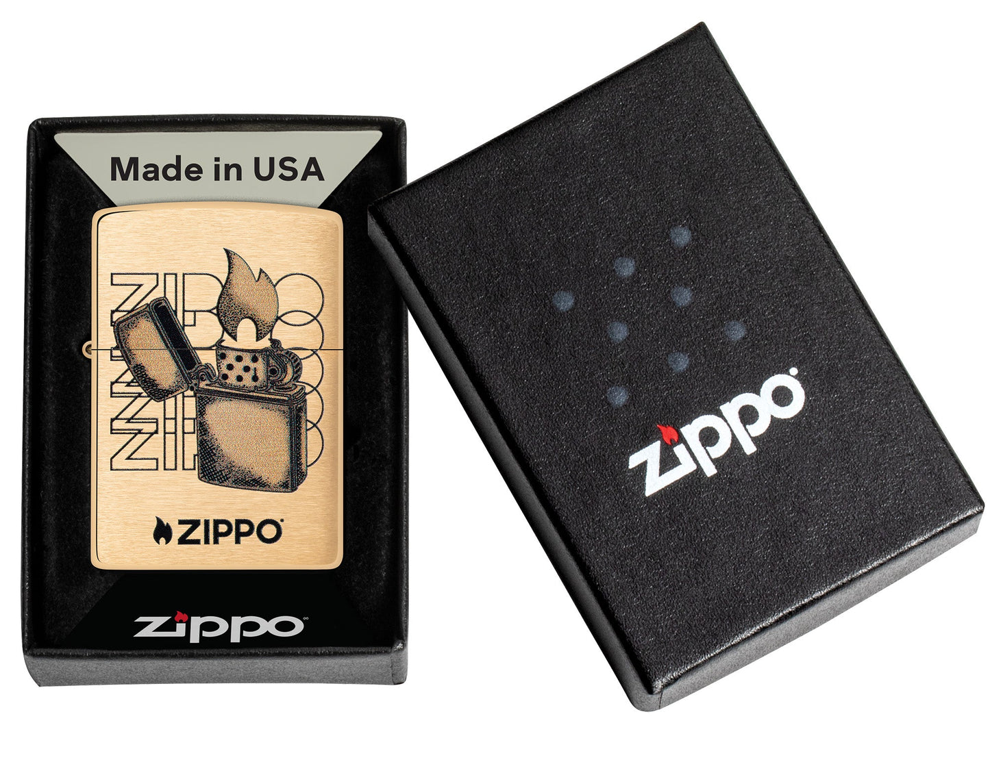 Diseño con imagen de Zippo