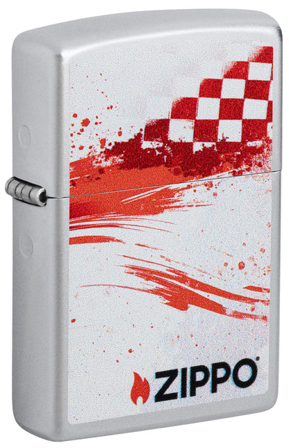 Diseño de Zippo a cuadros