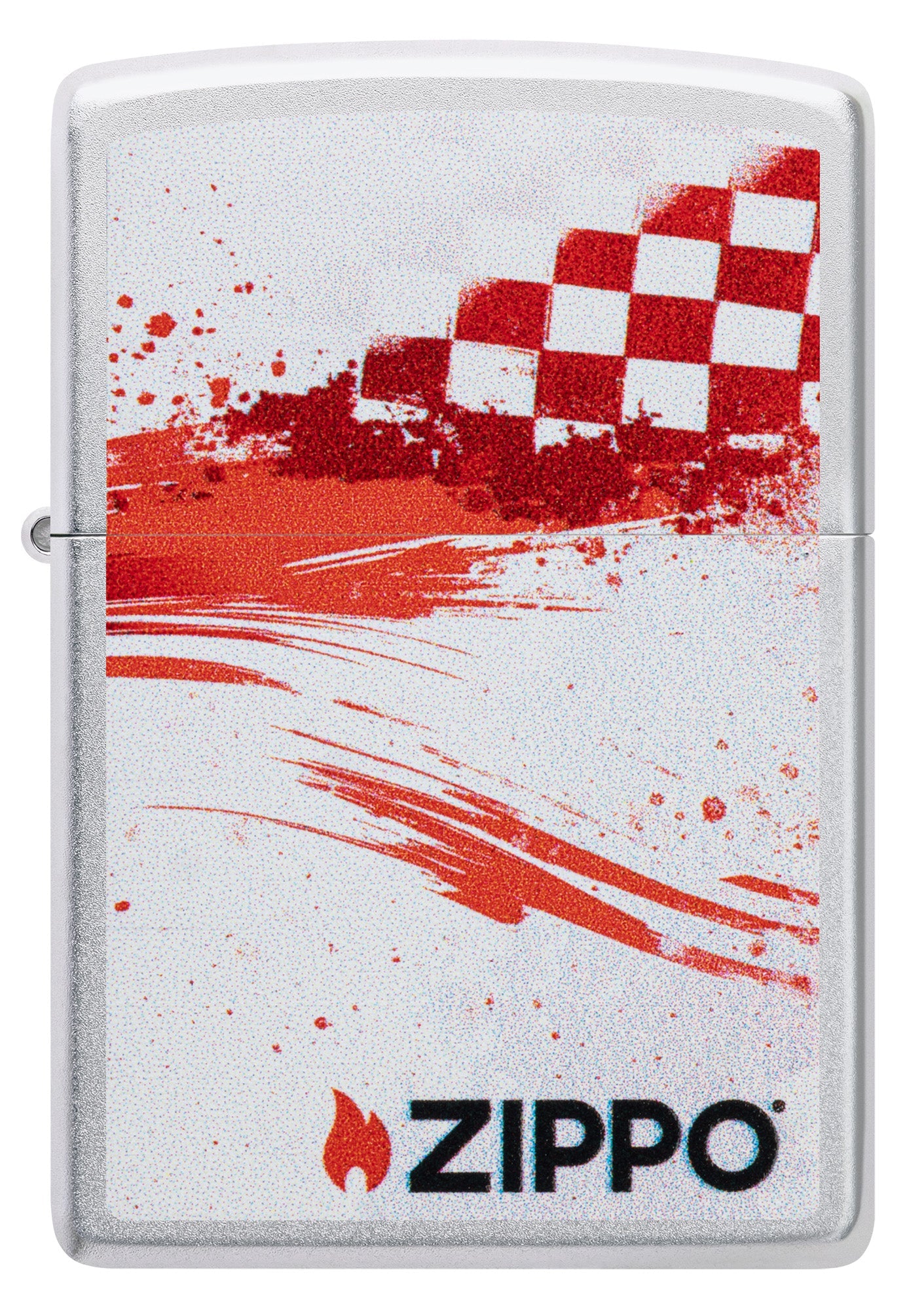 Diseño de Zippo a cuadros