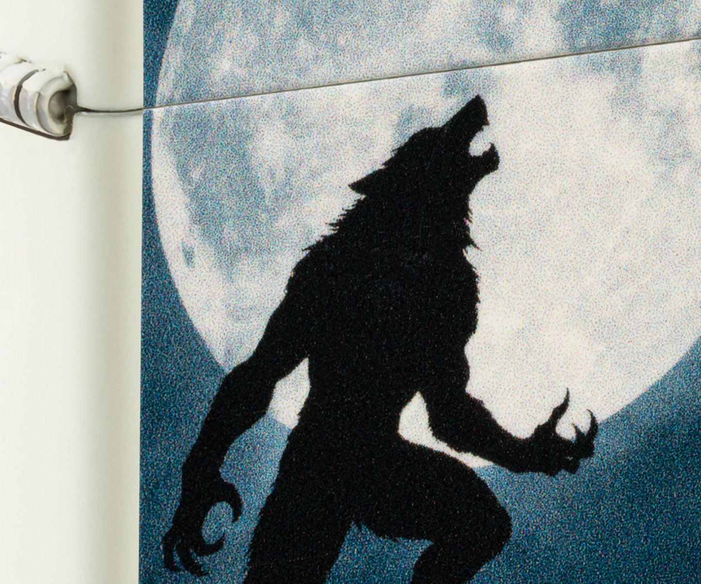 Diseño de Hombre lobo brillante