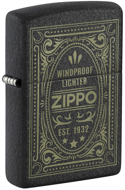Diseño de etiqueta Zippo