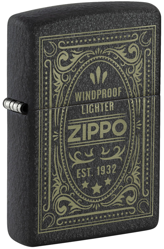 Diseño de etiqueta Zippo