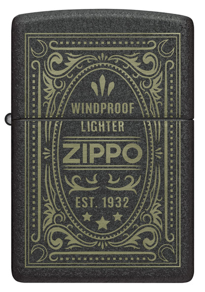 Diseño de etiqueta Zippo