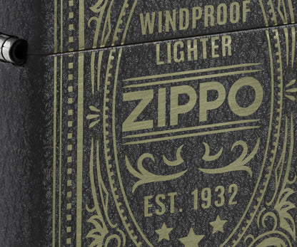 Diseño de etiqueta Zippo