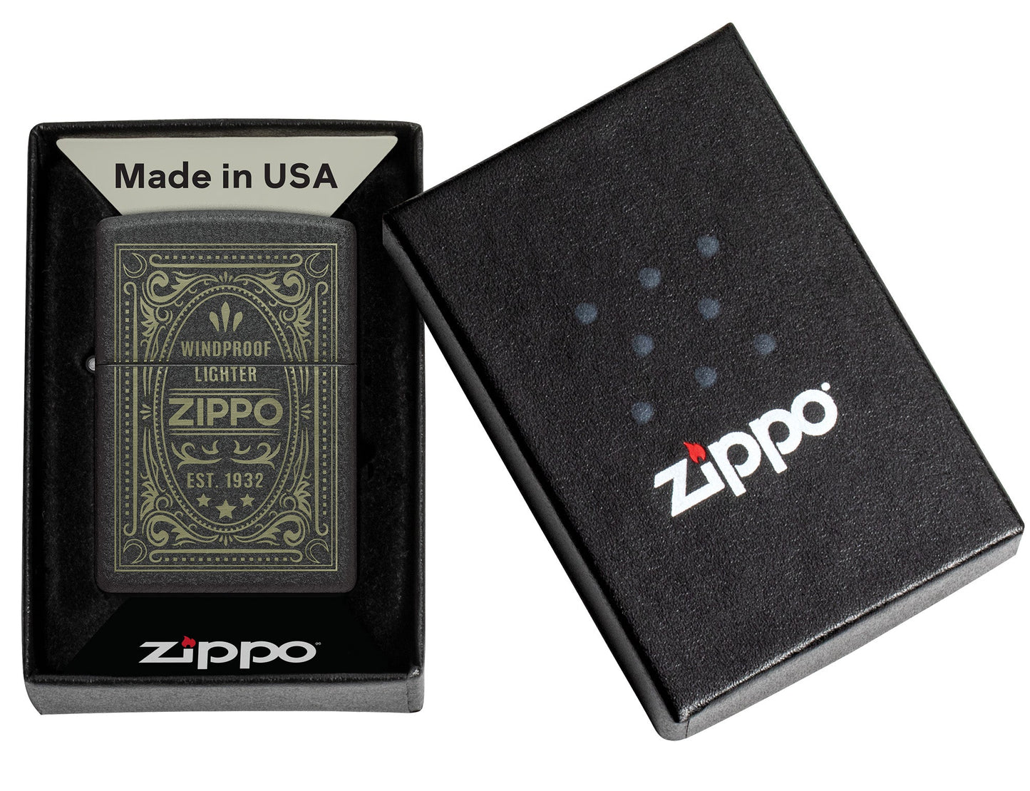 Diseño de etiqueta Zippo
