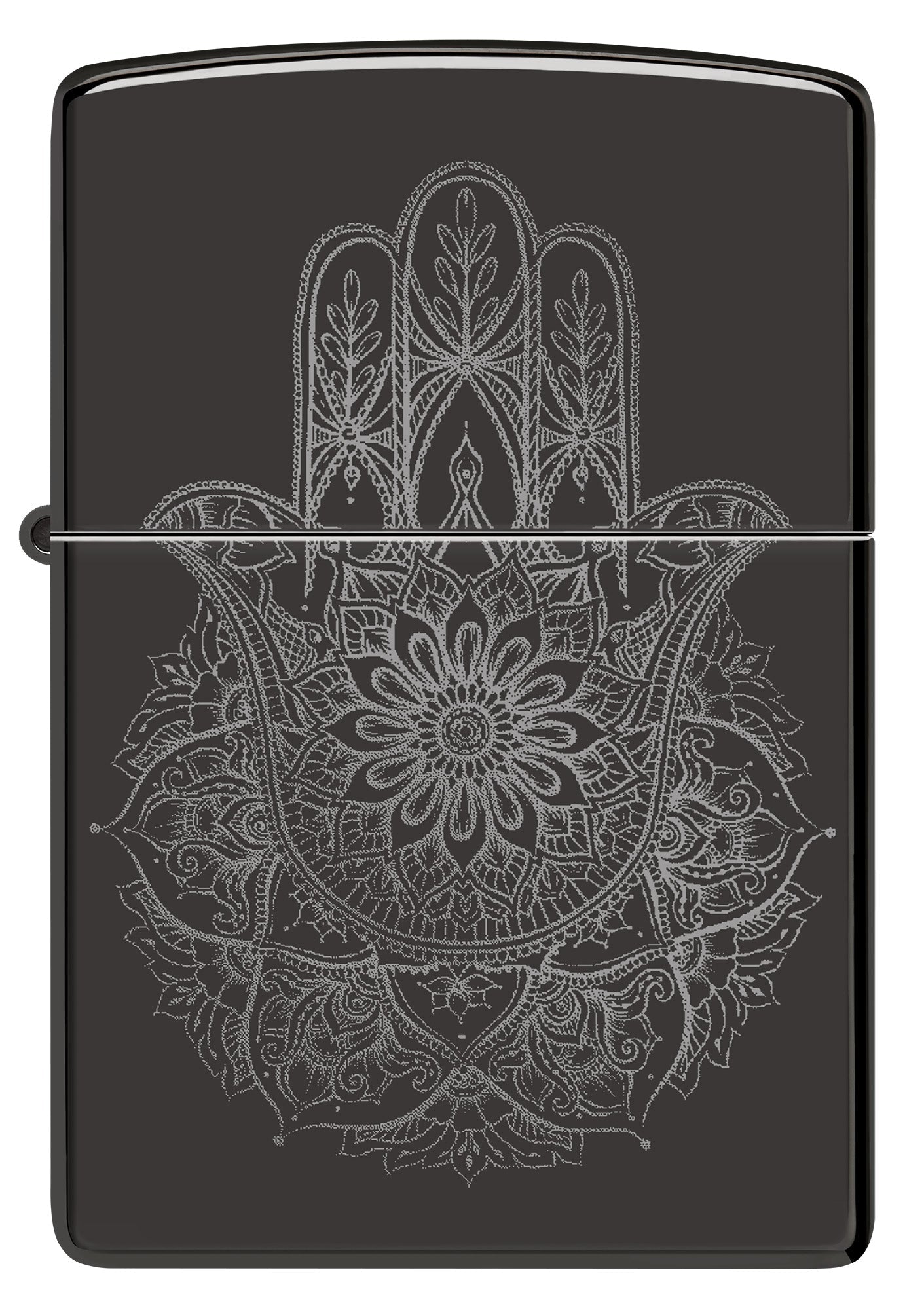 Diseño de mandala y Hamsa