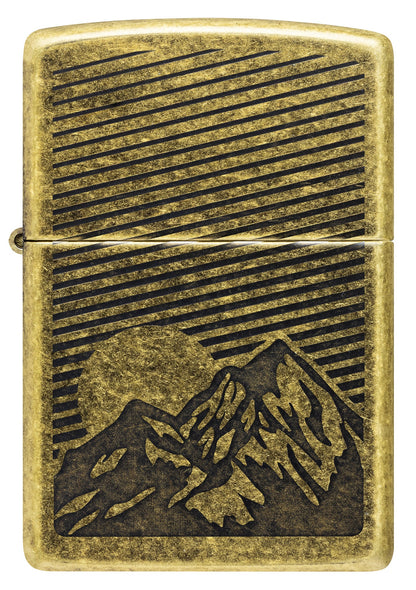 Diseño de montañas grabadas