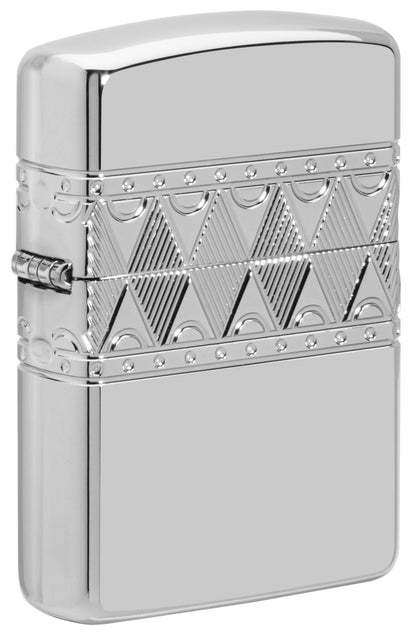 Armor® Sterling Silver Diamond Pattern Design