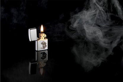 Armor® Chinese Dragon Sterling Silver Emblem