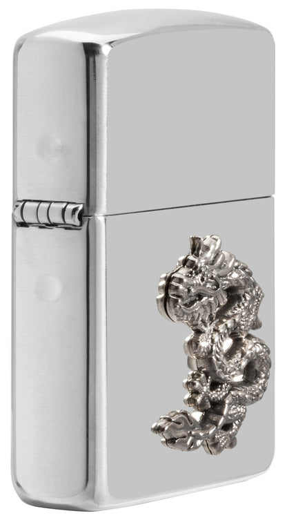 Armor® Chinese Dragon Sterling Silver Emblem