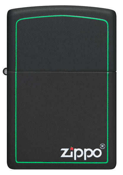 Zippo Design Black Matte