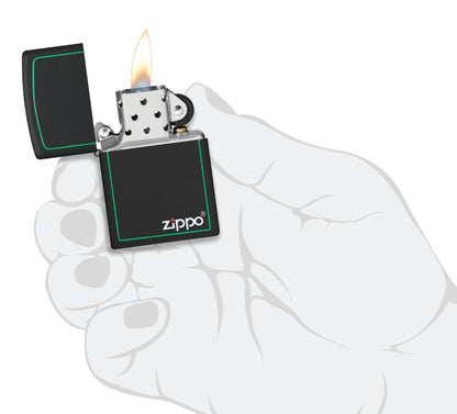 Zippo Design Black Matte