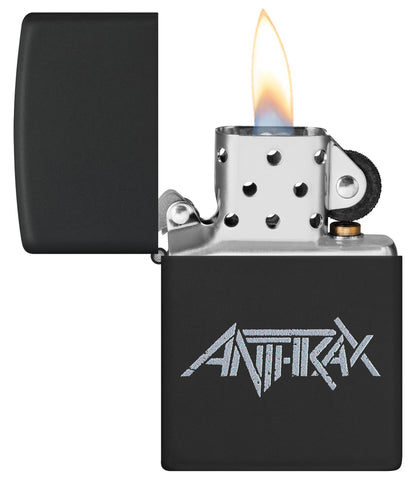 Diseño con logotipo de Anthrax