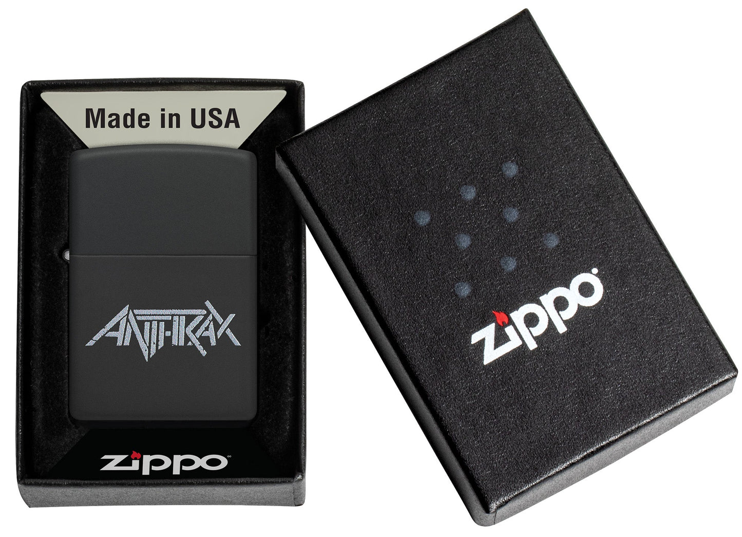 Diseño con logotipo de Anthrax