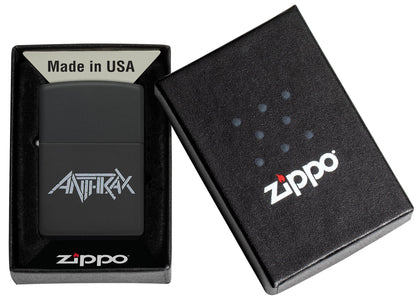 Diseño con logotipo de Anthrax