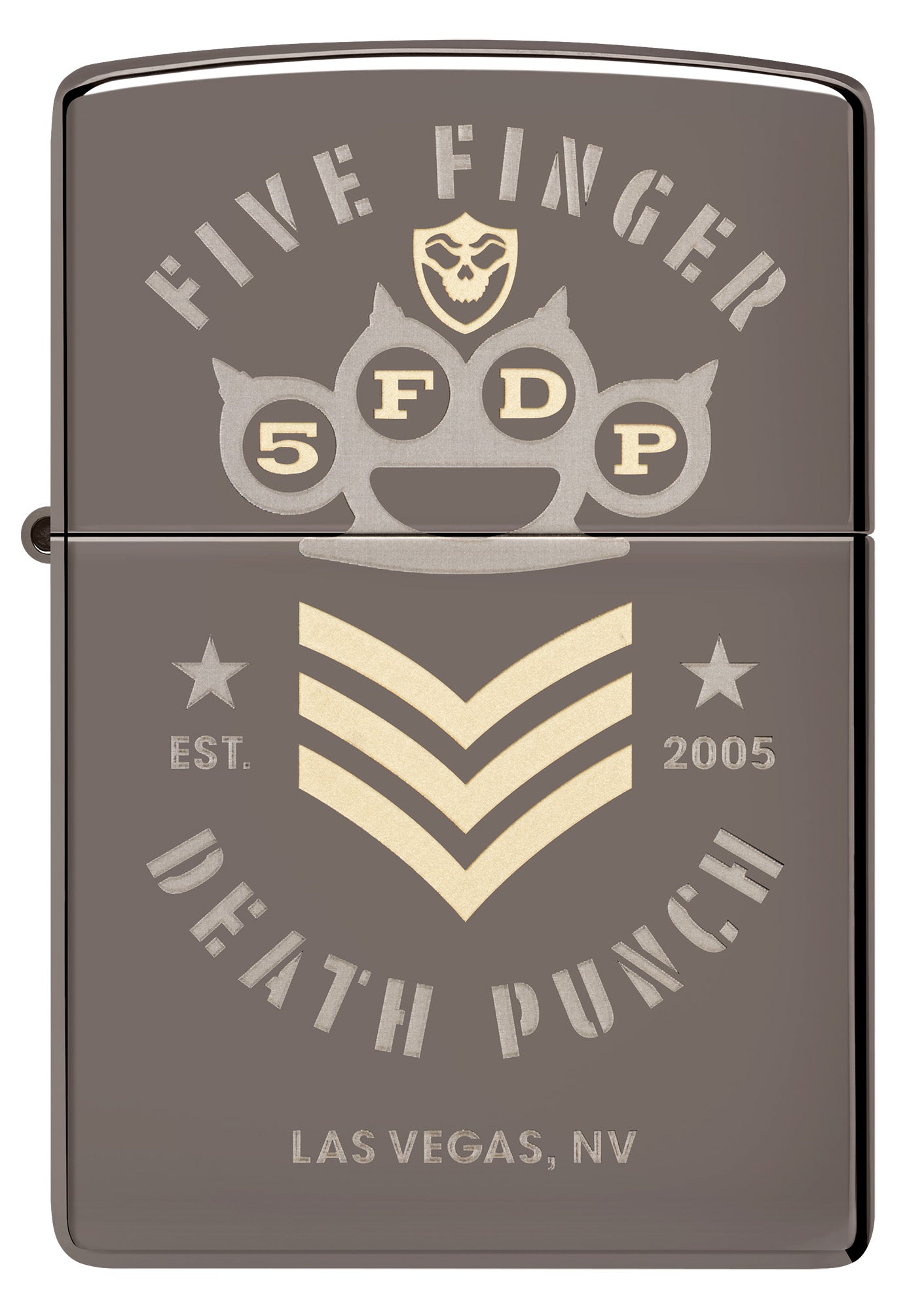 Diseño Chevron de Five Finger Death Punch