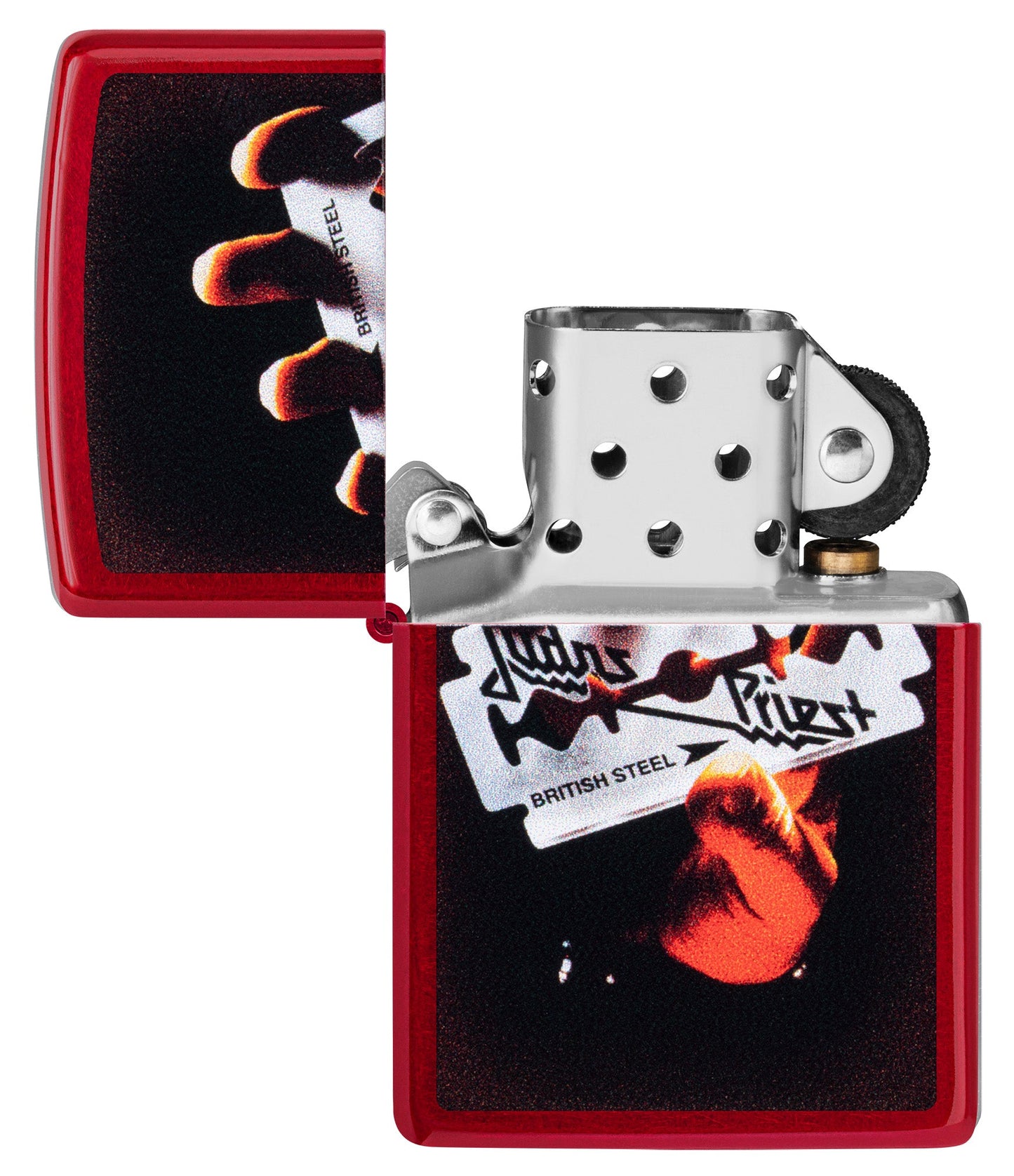Diseño British Steel de Judas Priest