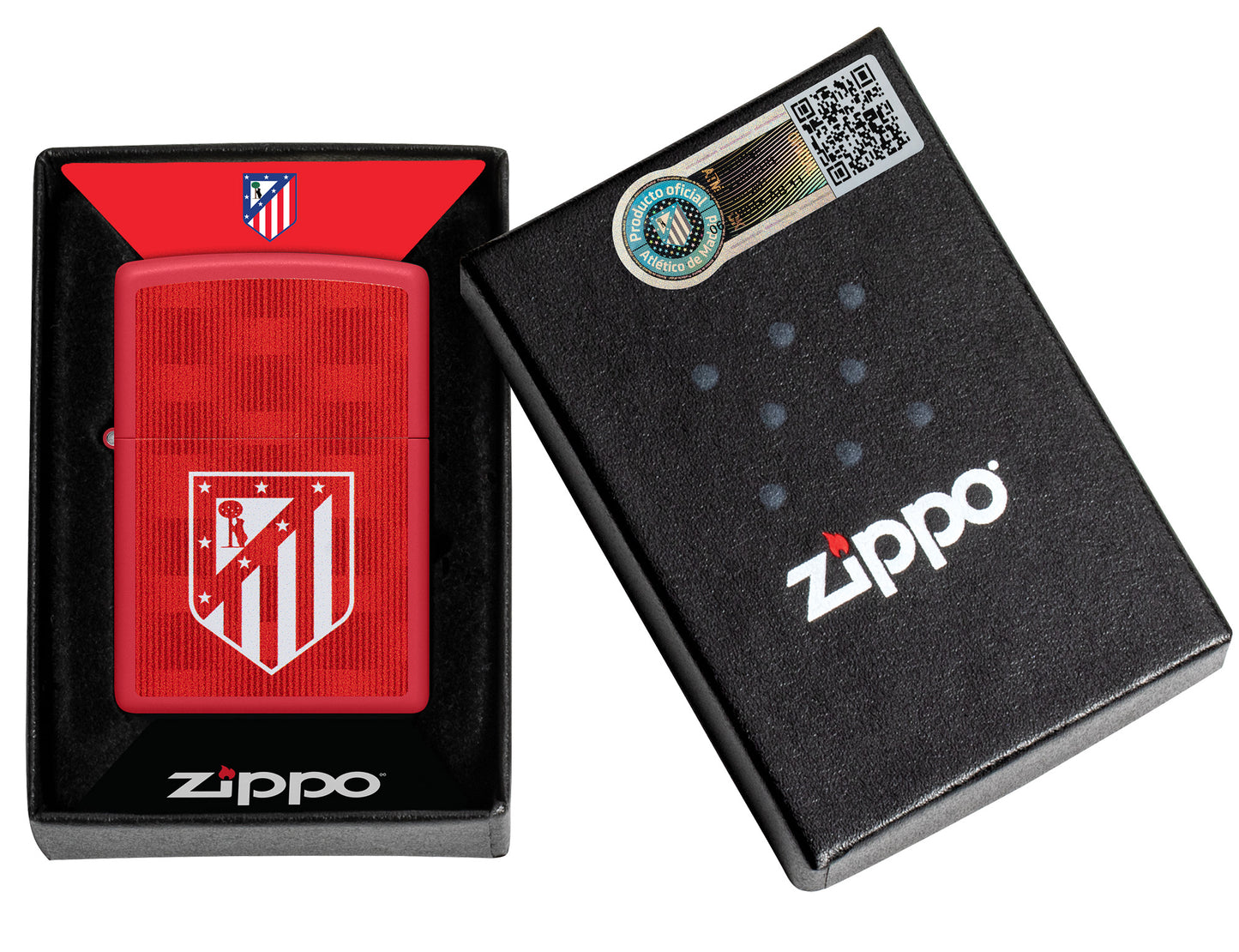 Diseño de cuadros con el logotipo del Atlético de Madrid
