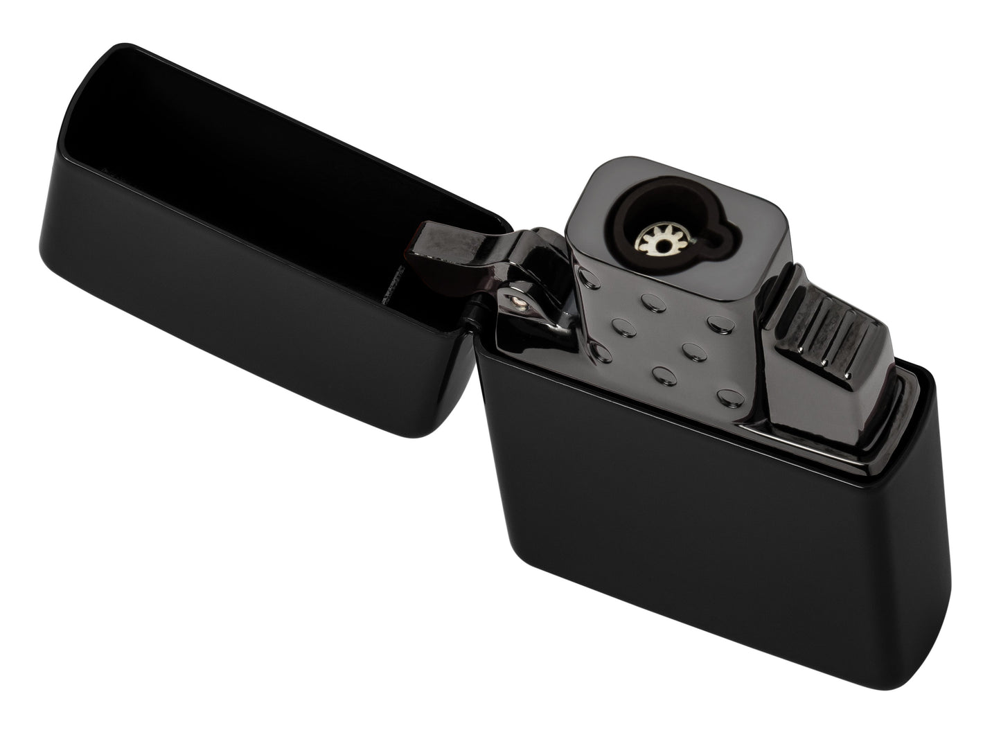Recambio de encendedor de butano con llama simple – negro
