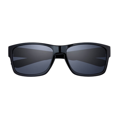 Wide Frame Curved Sunglasses